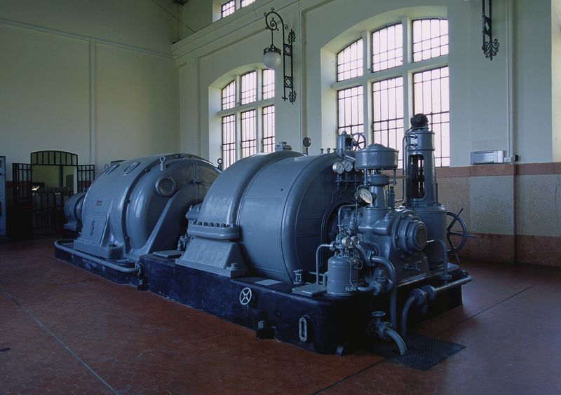 Sala delle turbine (foto S. Stignani)
